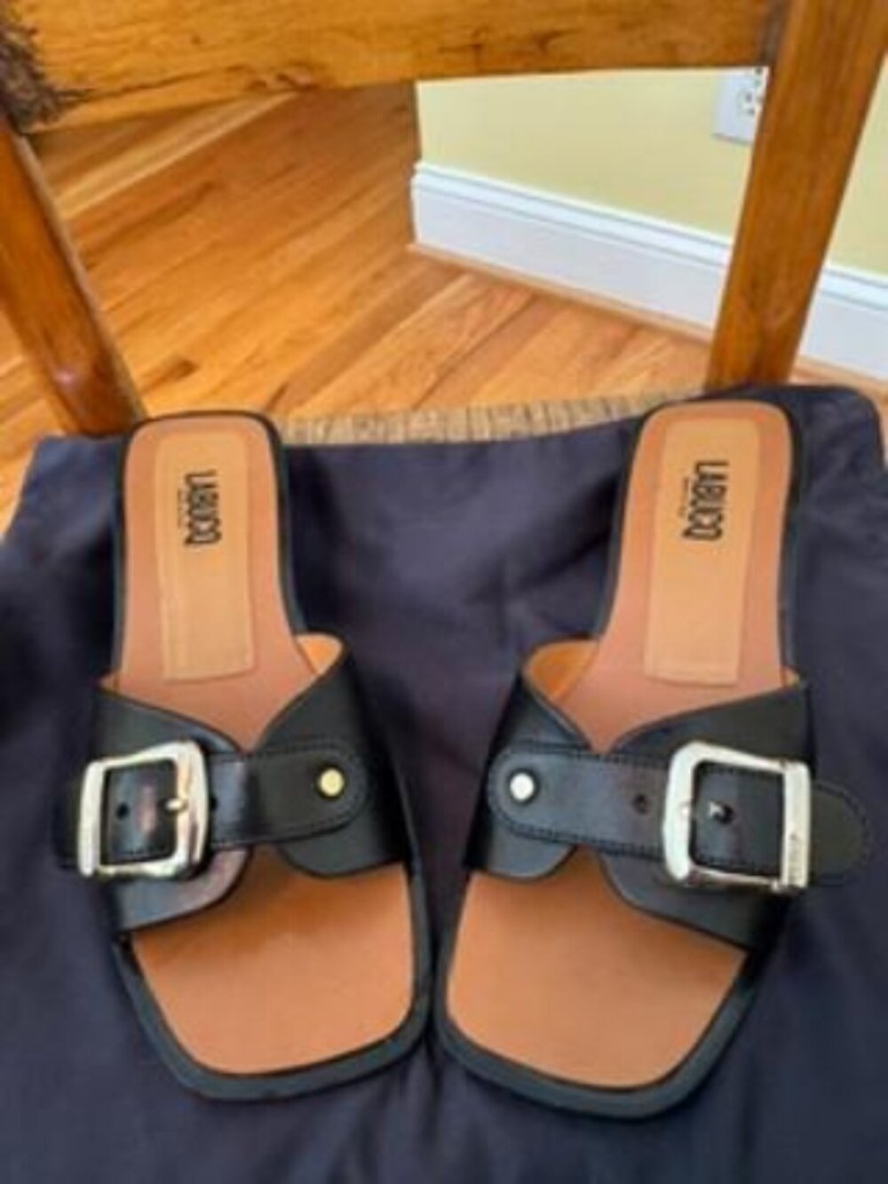 LABUCQ Italian slide sandals size 38